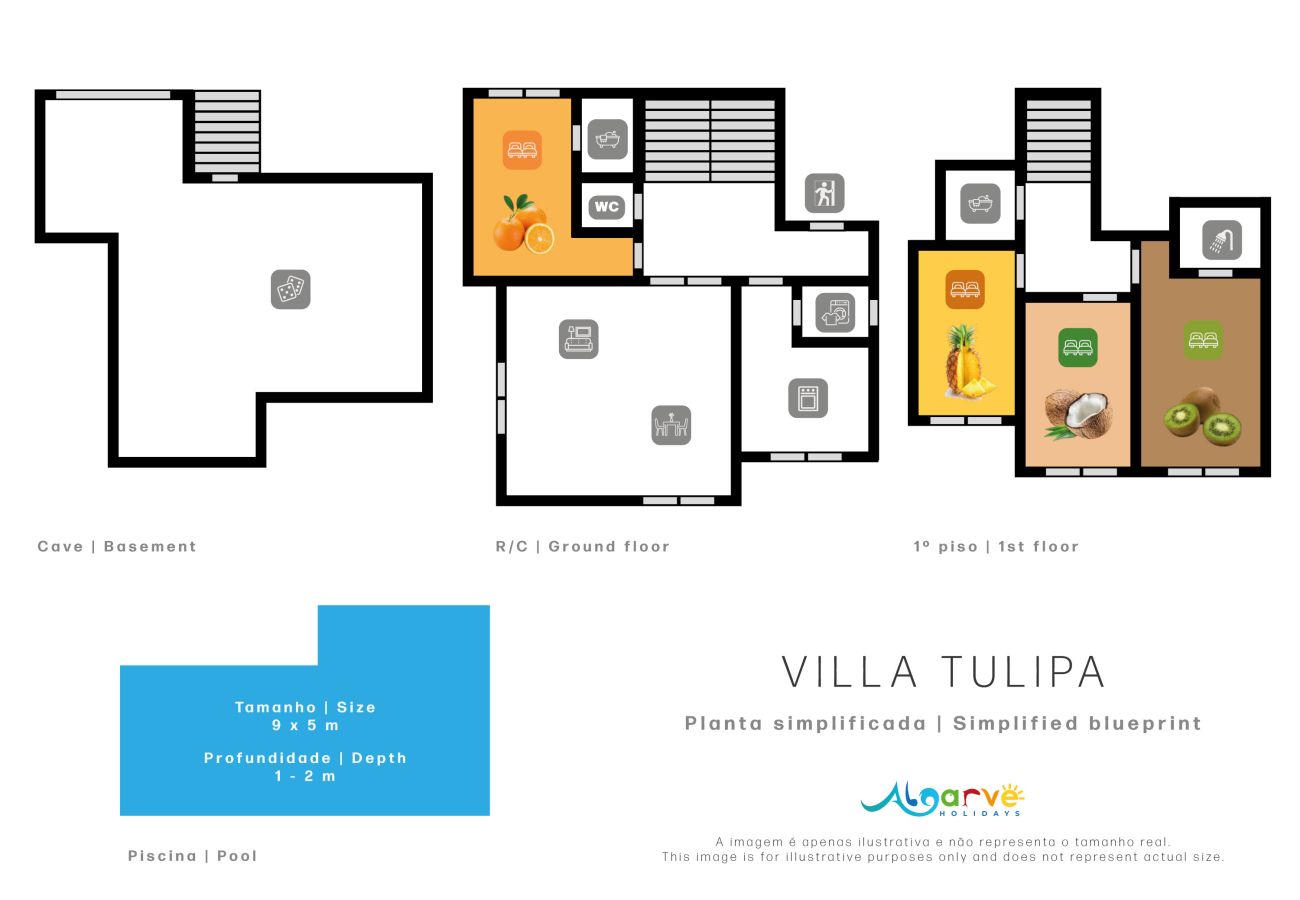 Villa en Albufeira - Villa Tulipa | 4 Dormitorios| Piscina Privada | Albufeira