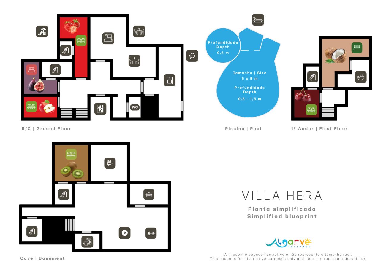 Villa en Vilamoura - Villa Hera | 6 Habitaciones | Jacuzzi al Aire Libre y Más | Vilamoura