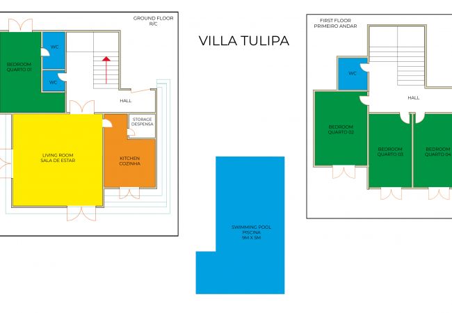 Villa en Albufeira - Villa Tulipa | 4 Dormitorios| Piscina Privada | Albufeira