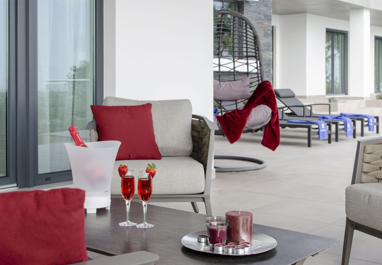 Villa en Almancil - Villa Monroy | 4 Dormitorios | Moderna | Caliços