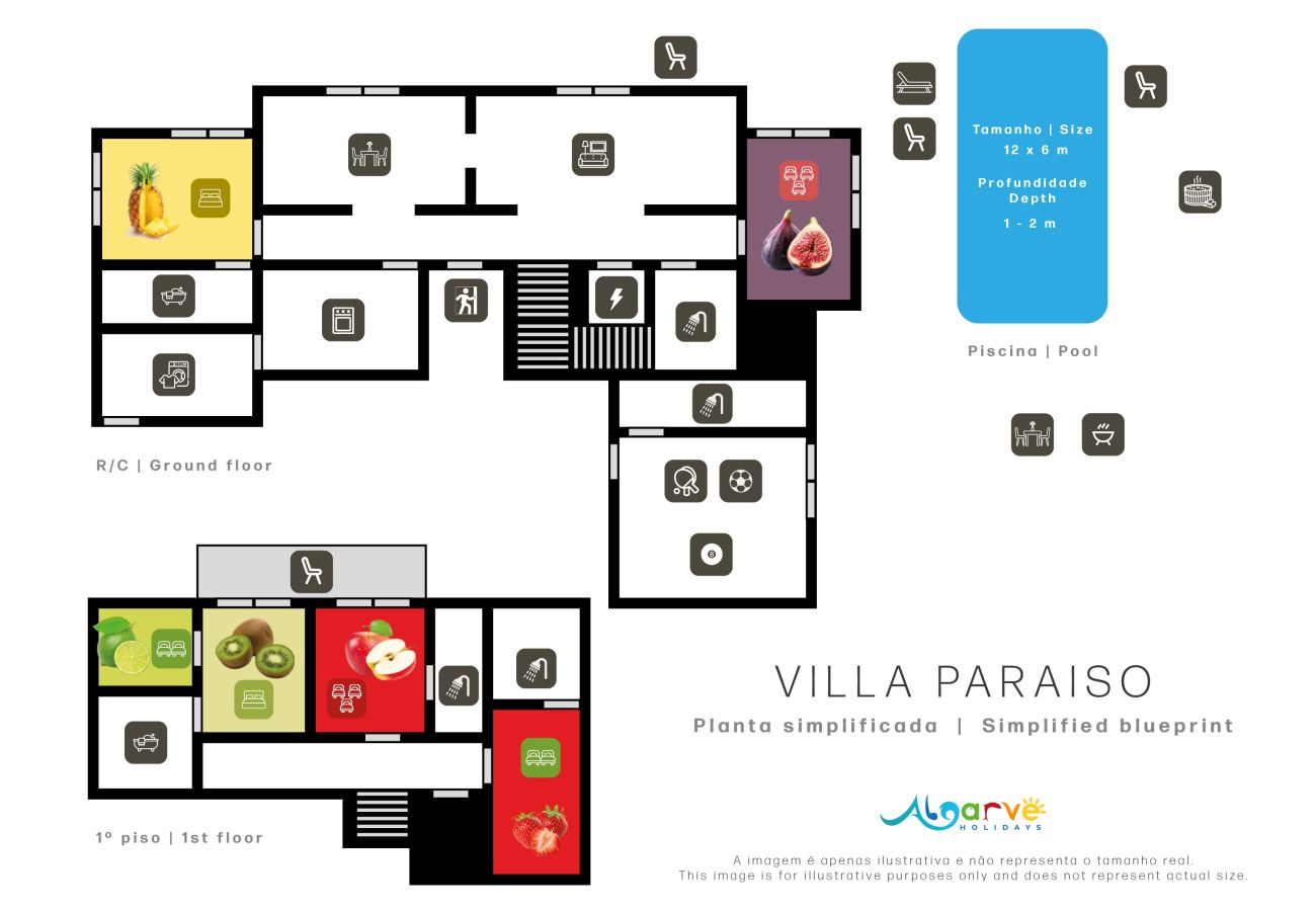 Villa en Carvoeiro - Villa Paraiso | 6 dormitorios | Jacuzzi | Carvoeiro