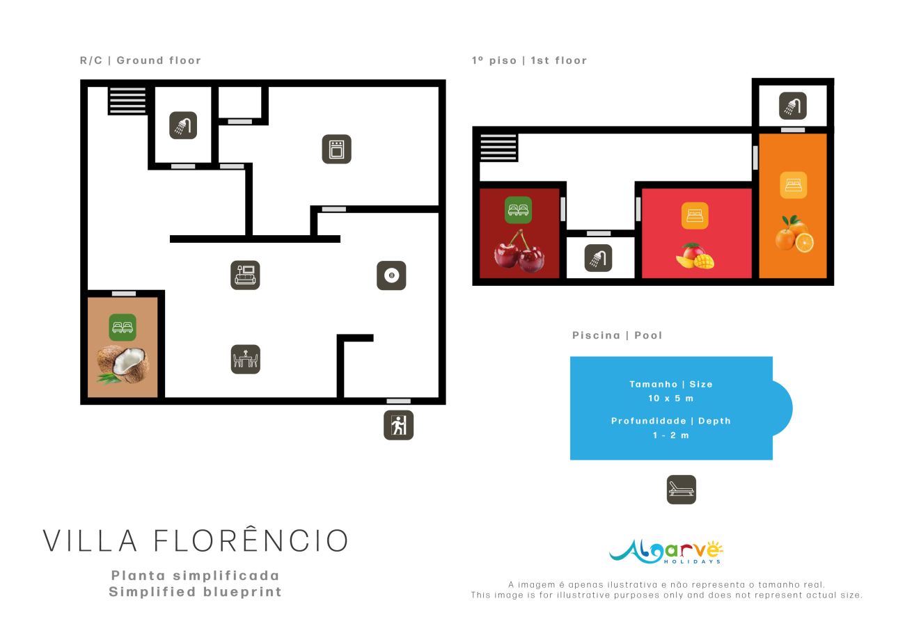 Villa à Estoi - Villa Florencio | 4 Chambres | Vues Panoramiques | Estói