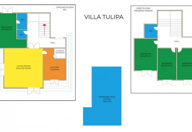 Villa em Albufeira - Villa Tulipa Villa em Albufeira - Villa Tulipa