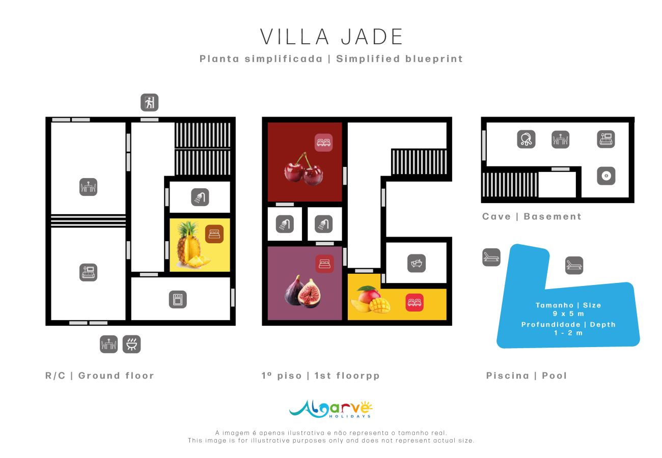 Villa em Vilamoura - Villa Jade | 4 Quartos | Piscina | Aldeia Velha | Vilamoura