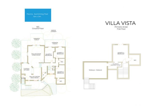 Villa em Loulé - Villa Vista | 4 Quartos | Lindas Vistas | Goldra