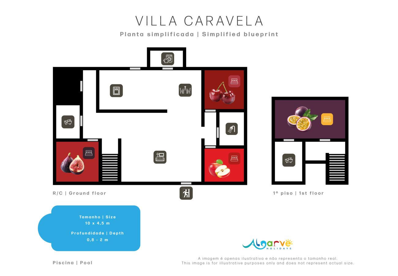 Villa in Almancil - Villa Caravela | 4 Bedrooms | Beautiful Garden | Almancil