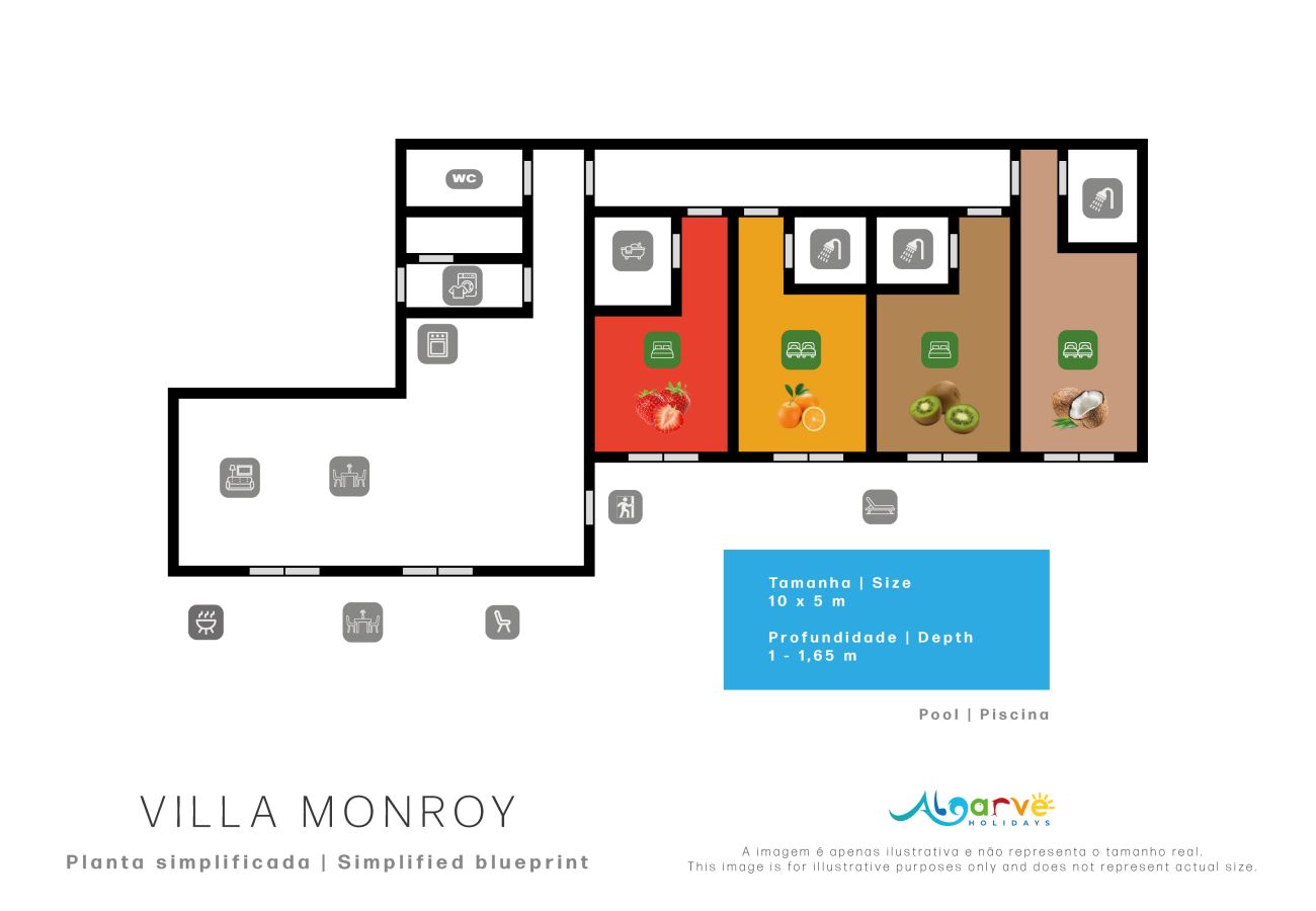 Villa in Almancil - Villa Monroy | 4 Bedrooms | Modern | Caliços
