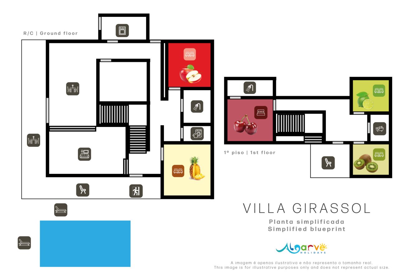 Villa in Albufeira - Villa Girassol | 5 Bedrooms | Central | Albufeira